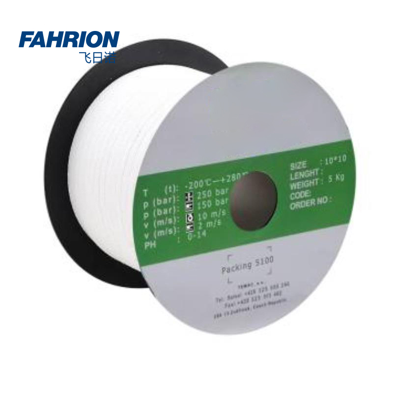 FAHRION/飞日诺 FAHRION/飞日诺 GD99-900-2517 GD8882 纯聚四氟乙烯盘根/纯四氟盘根 GD99-900-2517