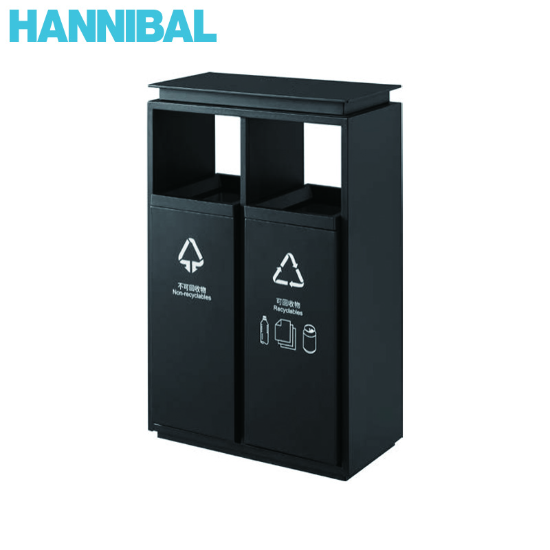 HB330111 HANNIBAL/汉尼巴尔 HB330111 C24545 座地分类烟灰桶