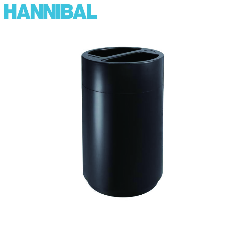 HANNIBAL/汉尼巴尔 HANNIBAL/汉尼巴尔 HB330166 C24582 铝制分类垃圾桶 HB330166