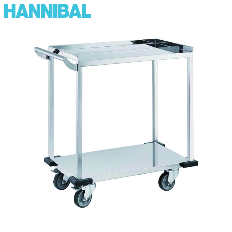 HANNIBAL/汉尼巴尔 HANNIBAL/汉尼巴尔 HB330147 C24799 不锈钢二层餐车 HB330147