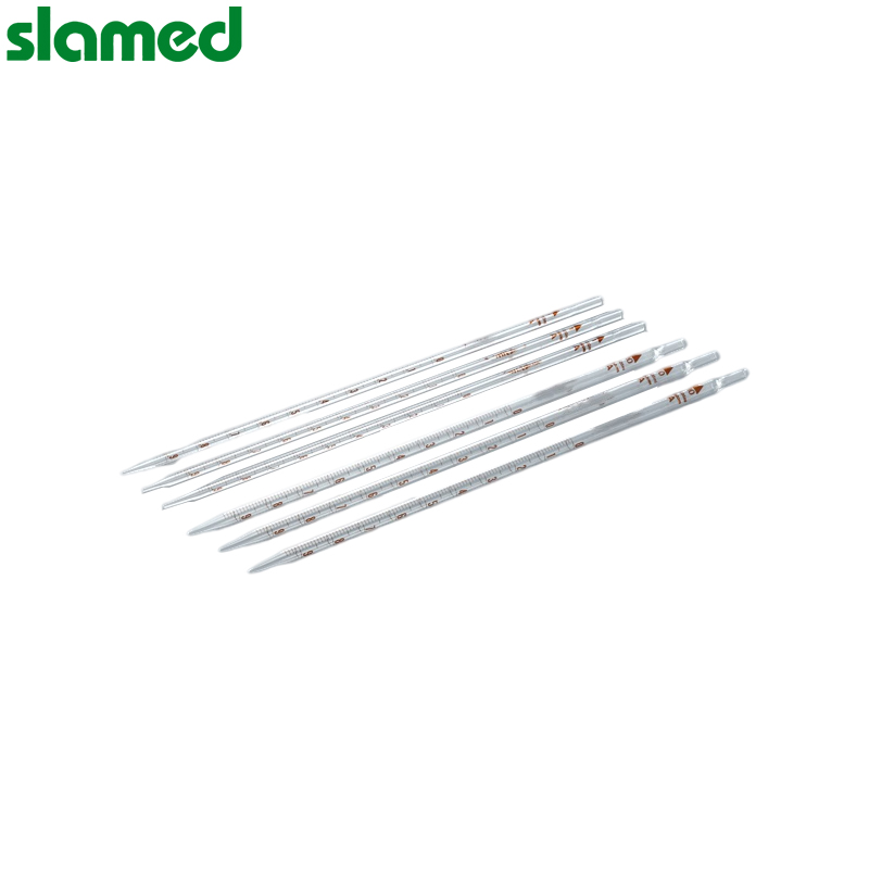 slamed/萨拉梅德 slamed/萨拉梅德 SD7-100-628 K07277 SLAMED 玻璃移液管前端刻度 高精度 容量5ml 刻度0.05ml SD7-100-628